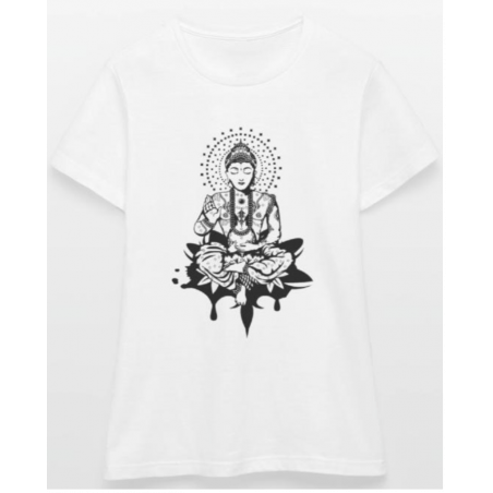 Tee-shirt Bouddha pour femme