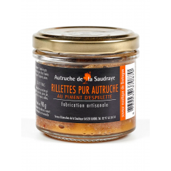 Rillettes d'autruches